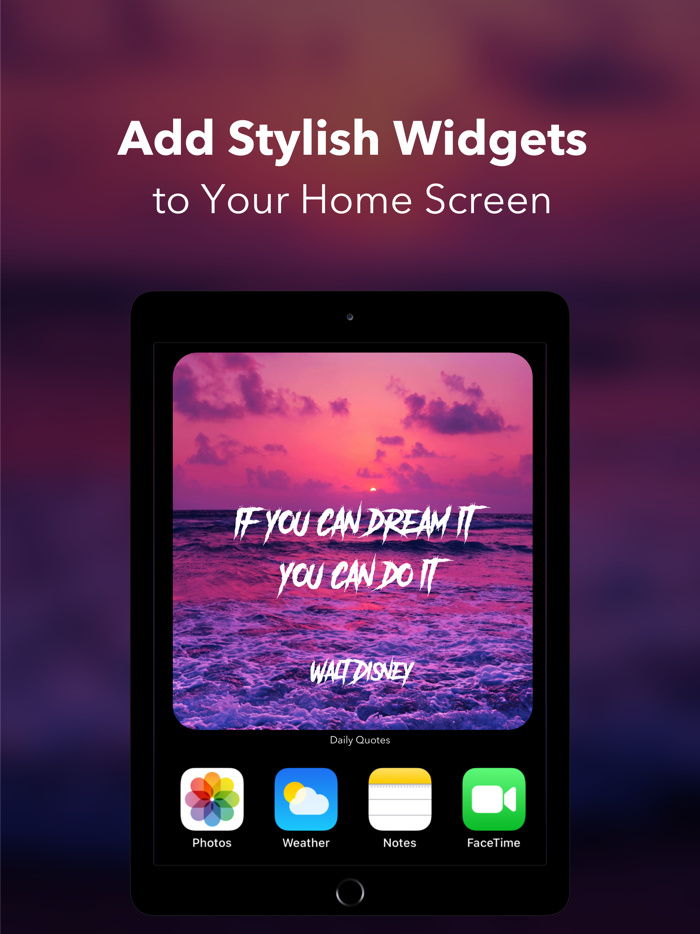 Daily Quotes - Custom Widgets