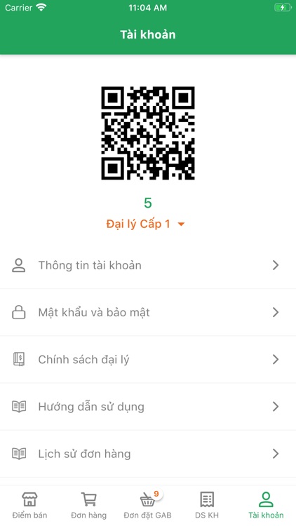 Điểm bán GAB screenshot-3