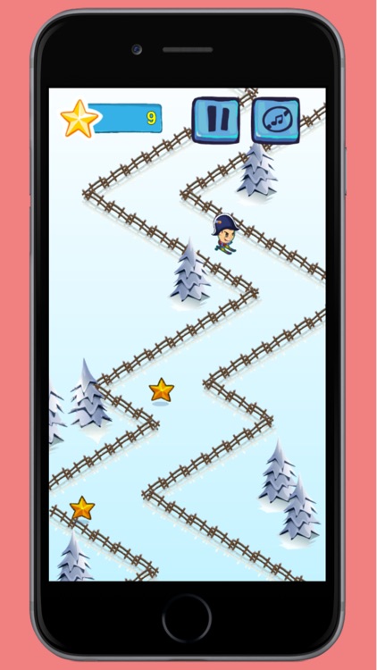 Happy Snow: Zig Zag Challenge screenshot-4