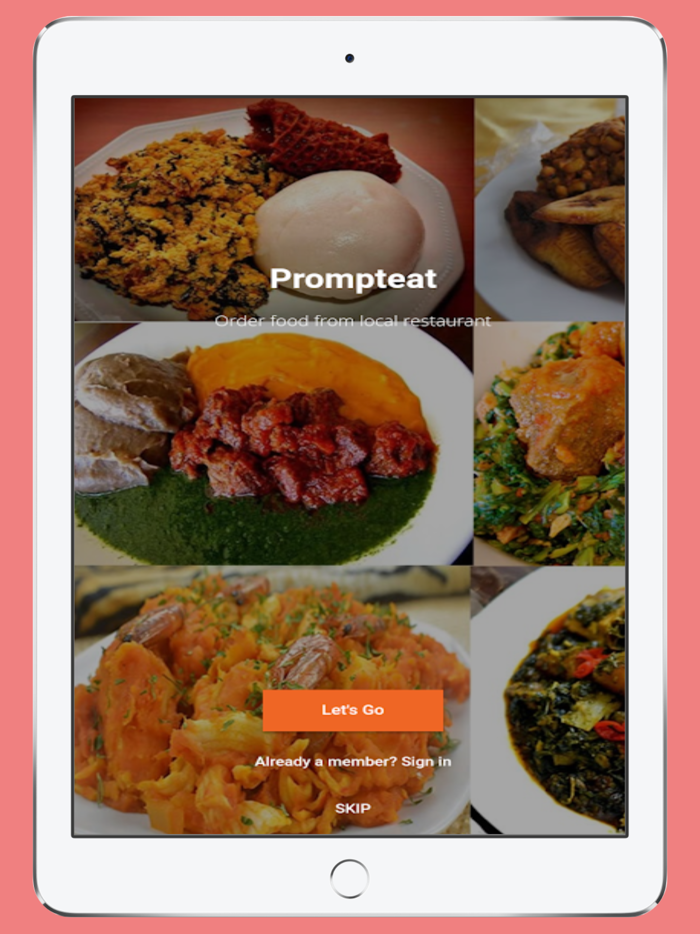Prompteat  Food Delivery App