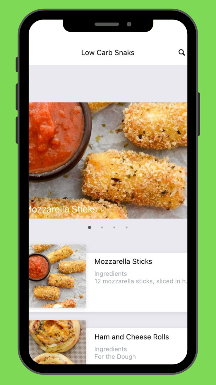 Keto recipes app