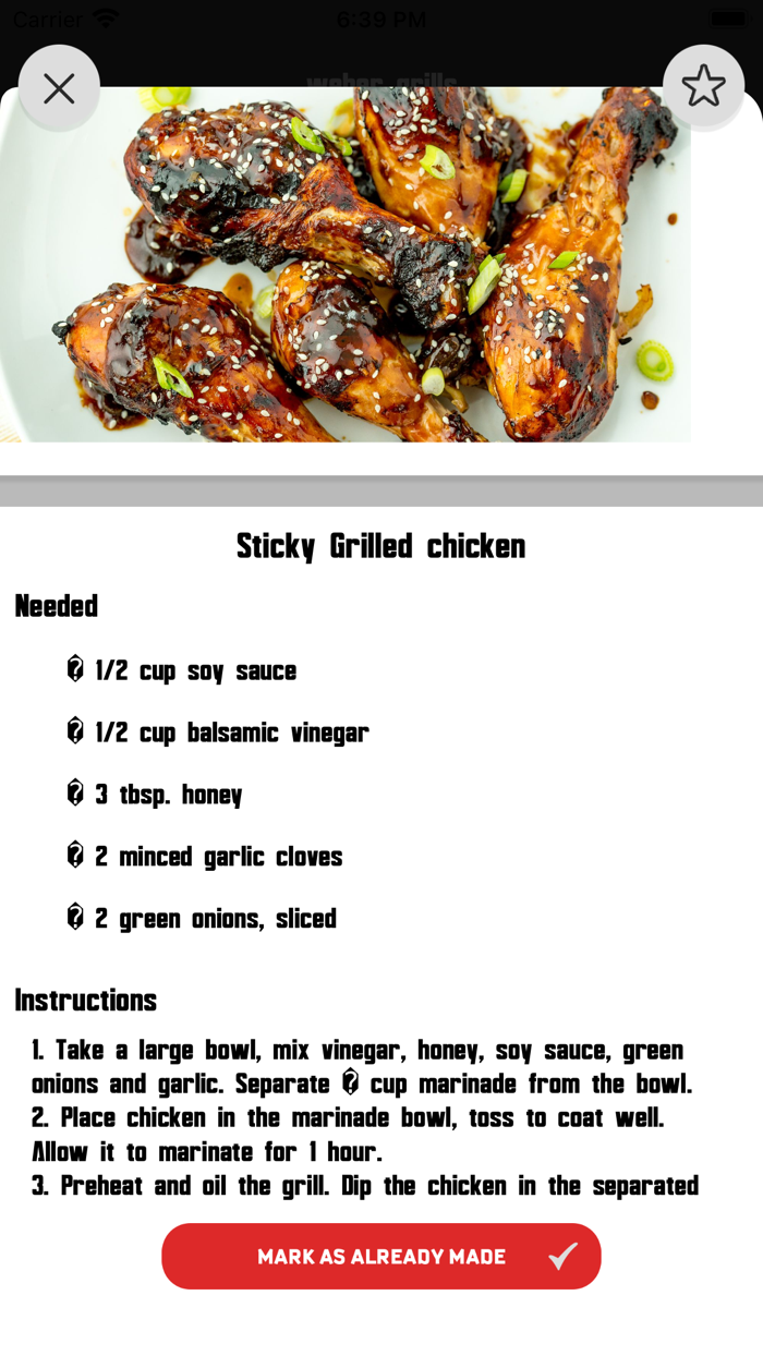 Recipes for Weber Grills