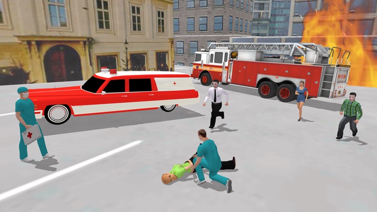 Ambulance Driving - Car Doctor screenshot-5