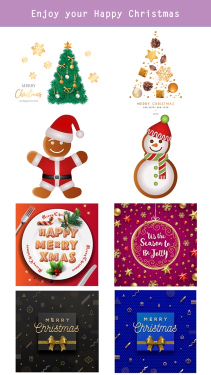 Realistic Christmas Stickers screenshot-4