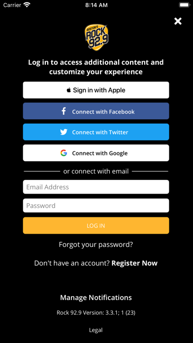 How to cancel & delete Rock 92.9 from iphone & ipad 3