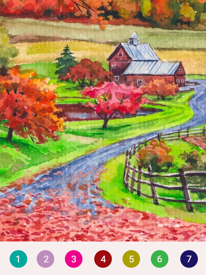 Lucky Color - Color By Number