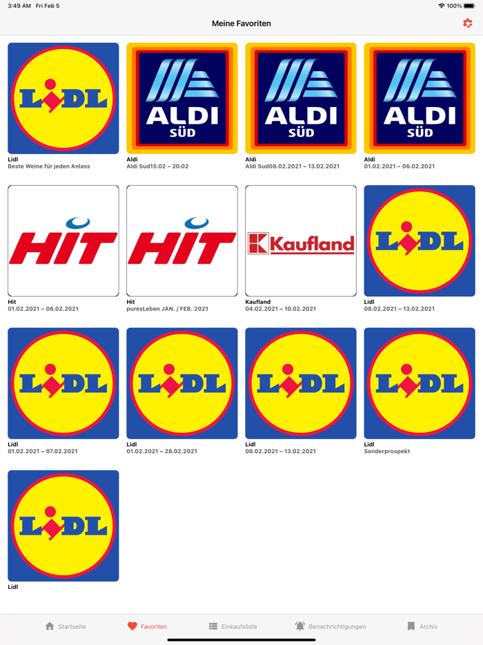 Alle Prospekte  Angebote