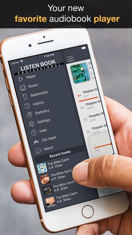 ListenBook Pro: book player