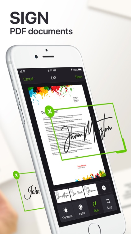 Scanner App PDF Docs & QR Code screenshot-4