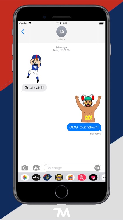 U.S. Football Stickers screenshot-3