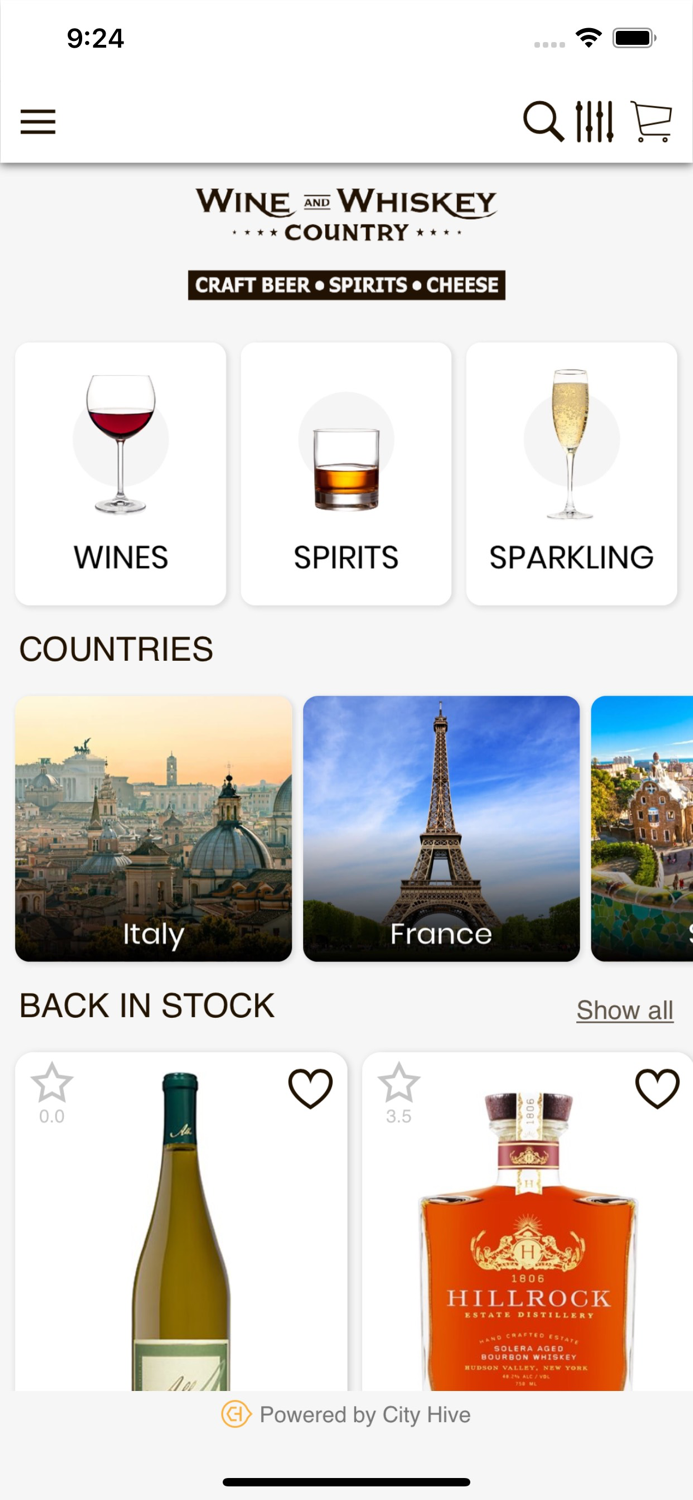 wine and whiskey country