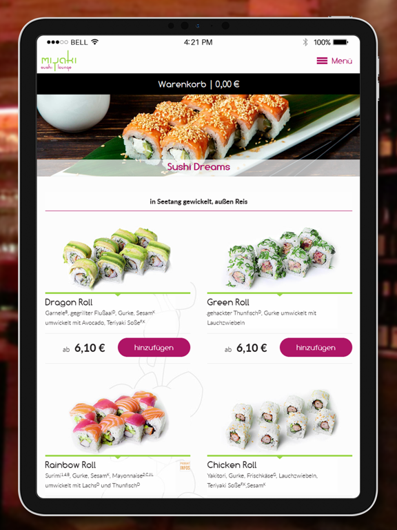 Miyaki Sushi Berlin | App Price Drops
