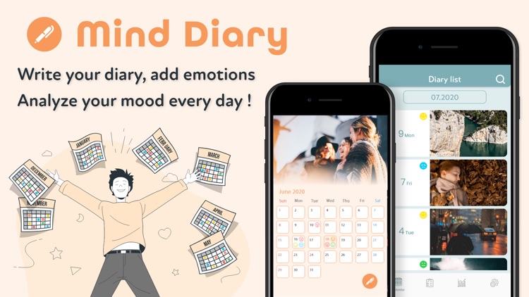 Mind Diary - simple calendar