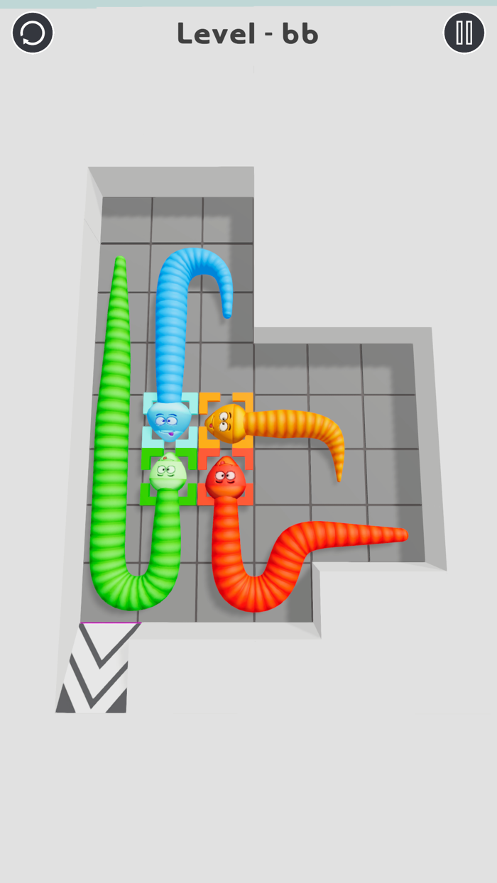 Snake Sort Puzzle -Dodge Run Z