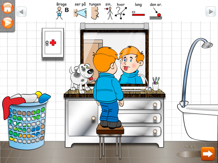 Brage lager grimaser