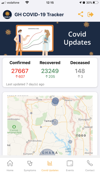 GH COVID-19 Tracker screenshot 4