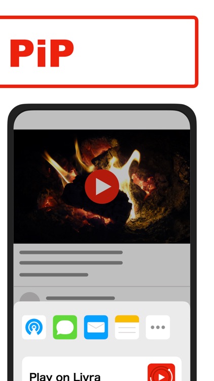 PiP on ライブラ 動画をながら for ユーチューブ