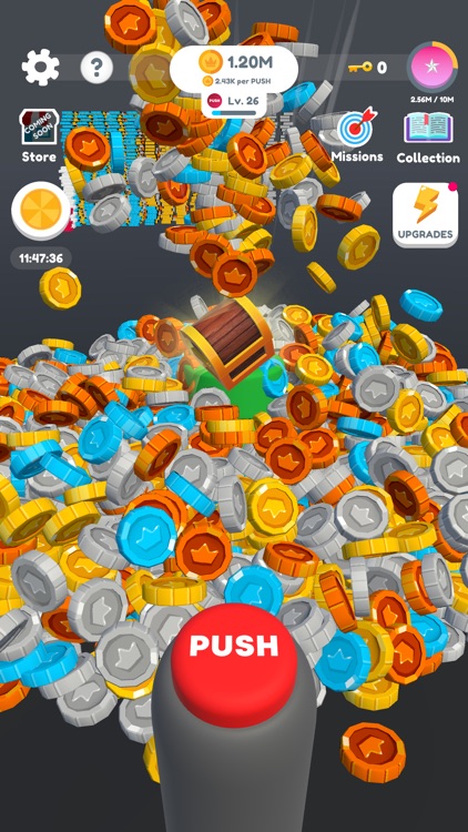 Idle Coin Button: Bitcoin game screenshot-3