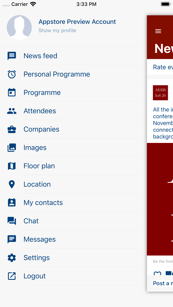 AESIS IoS20 conference