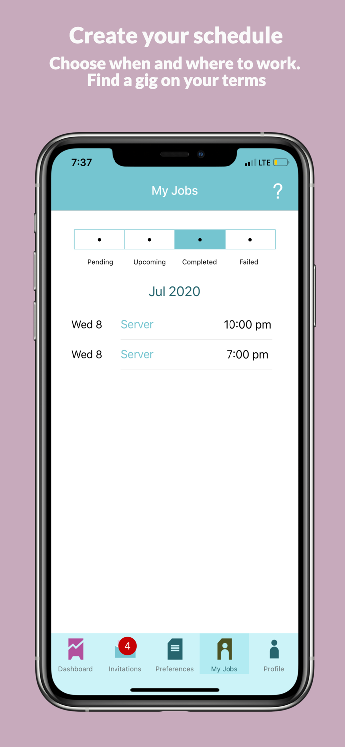 Jobcore Hospitality Gigs