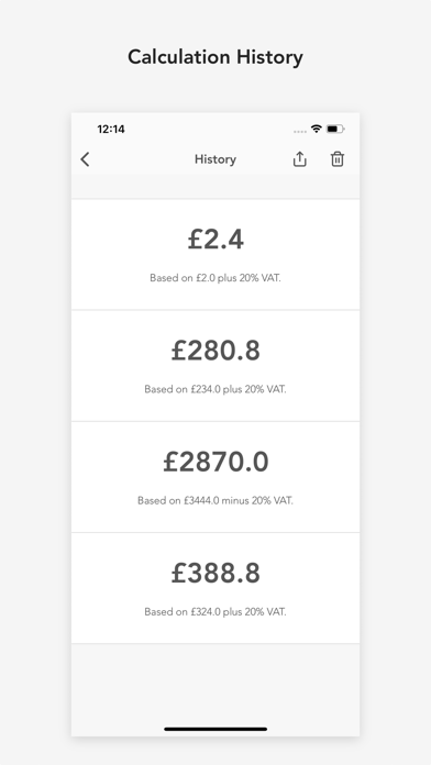 VAT Calculator (UK) screenshot 3