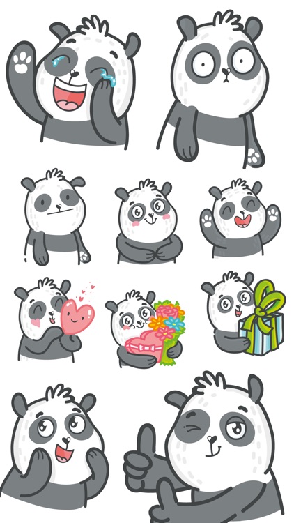 Panda Bear stickers!