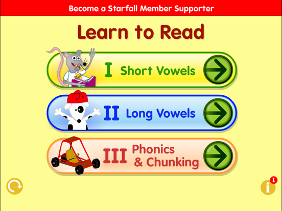 starfall learn to read