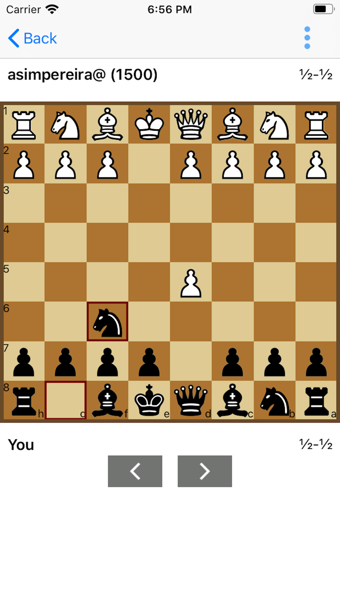 Your Move Correspondence Chess