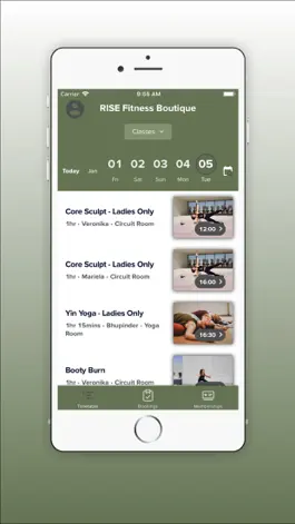 Game screenshot Rise Fitness Boutique App mod apk