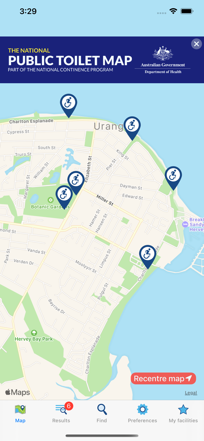 National Public Toilet Map