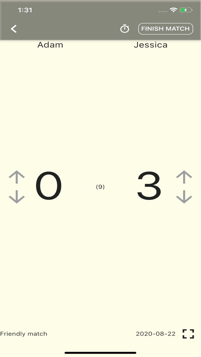 Billiard Scoreboard