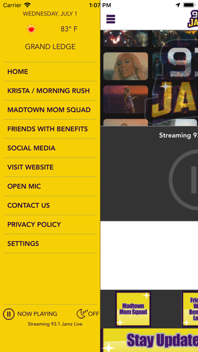 How to cancel & delete 93.1 Jamz from iphone & ipad 3