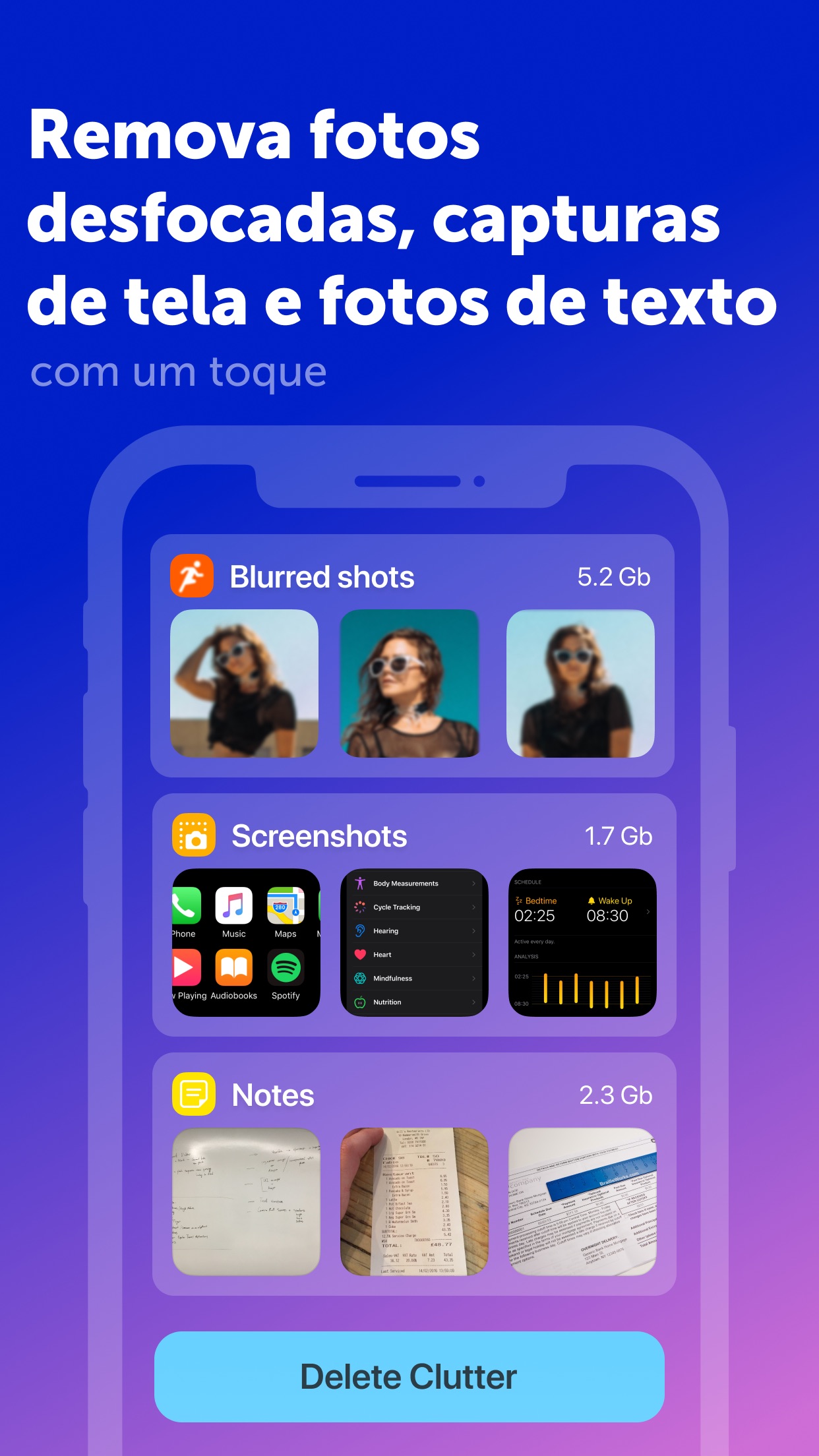 Screenshot do app Gemini - Libere Espaço