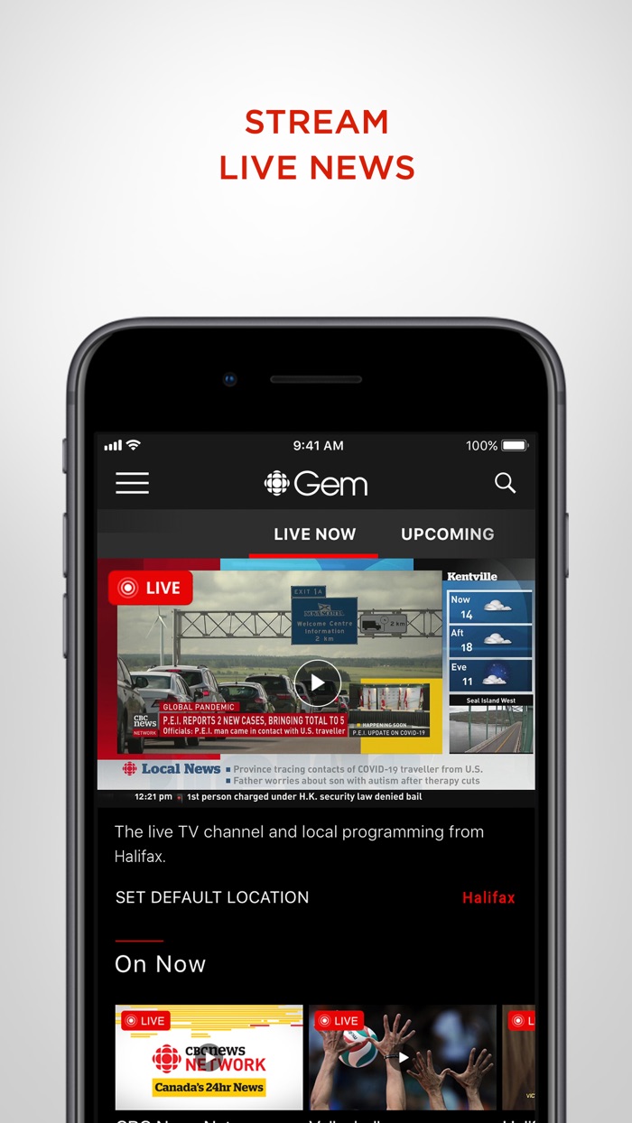 CBC Gem Live TV  On-Demand