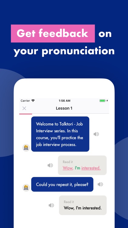 Talk to Ri - Learn English screenshot-3