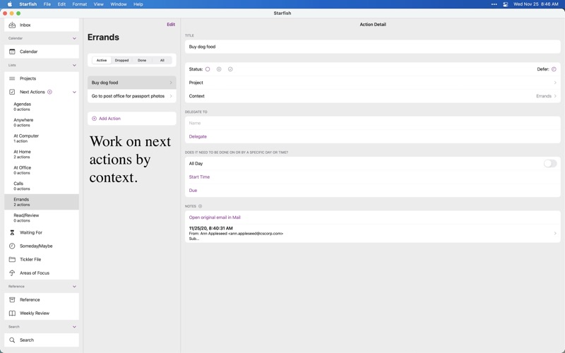 Starfish — Get Things Done