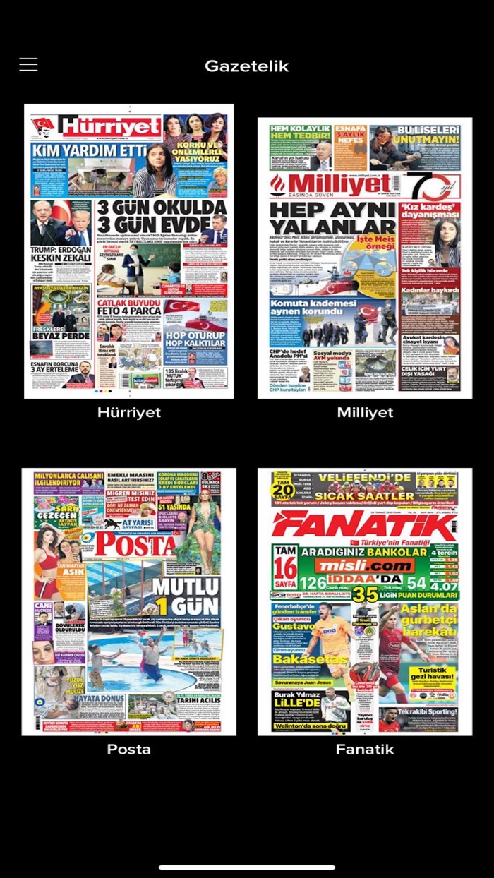 Gazetelik – Günlük Gazeteniz