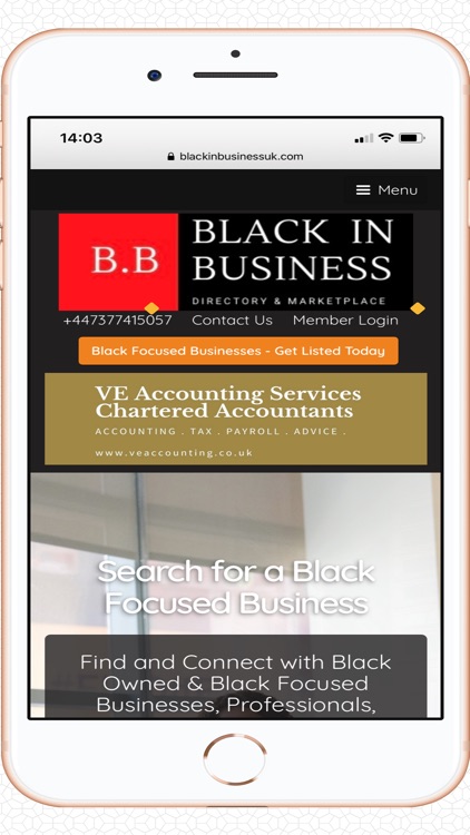 Black-In-Business App