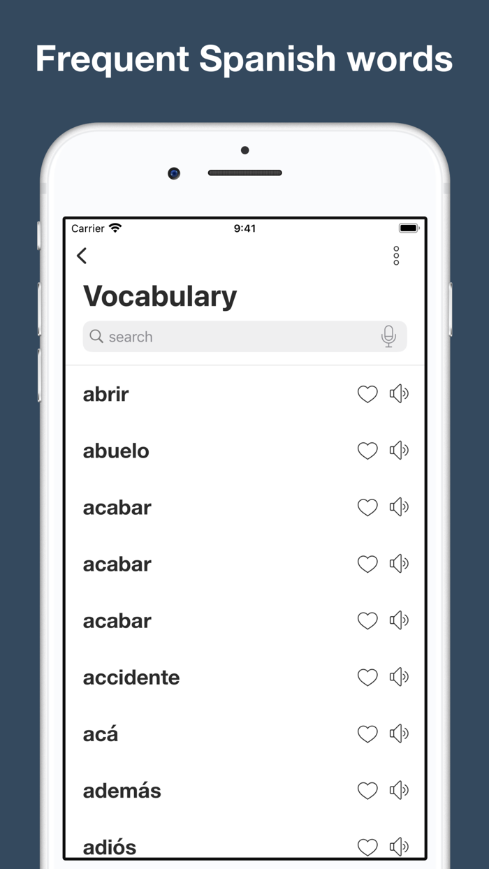 Dictionary of Spanish language