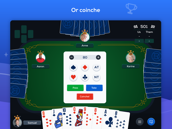 FunBelote - Belote  Coinche