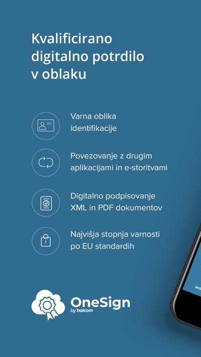Halcom One Slovenija screenshot 2