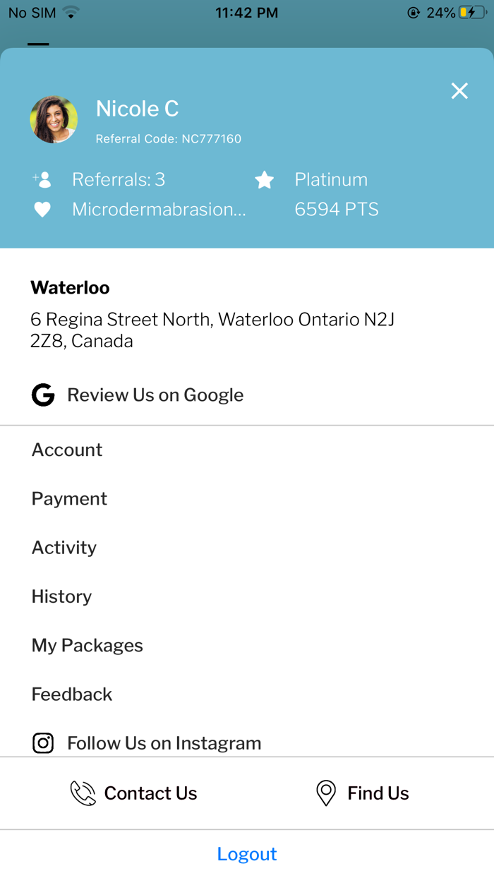 Ginas Health  Beauty Spa