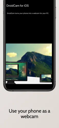 Screenshot 1 DroidCam iphone