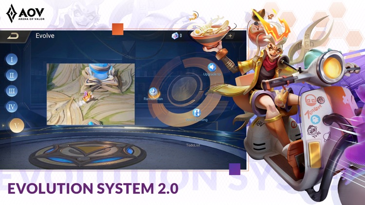 Garena AOV: Evolution