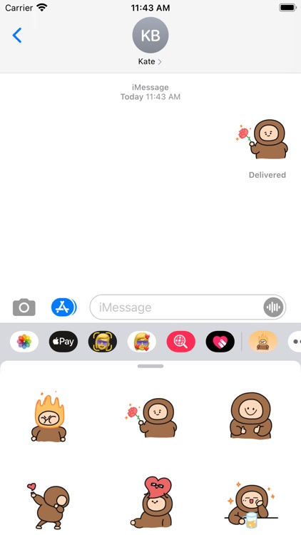 FatBoy - iMessage chat sticker