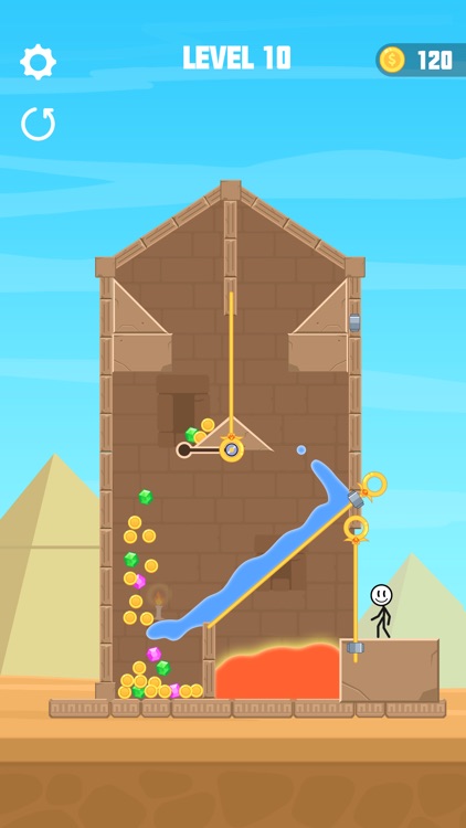 Stick Man Rescue - Help Me screenshot-3