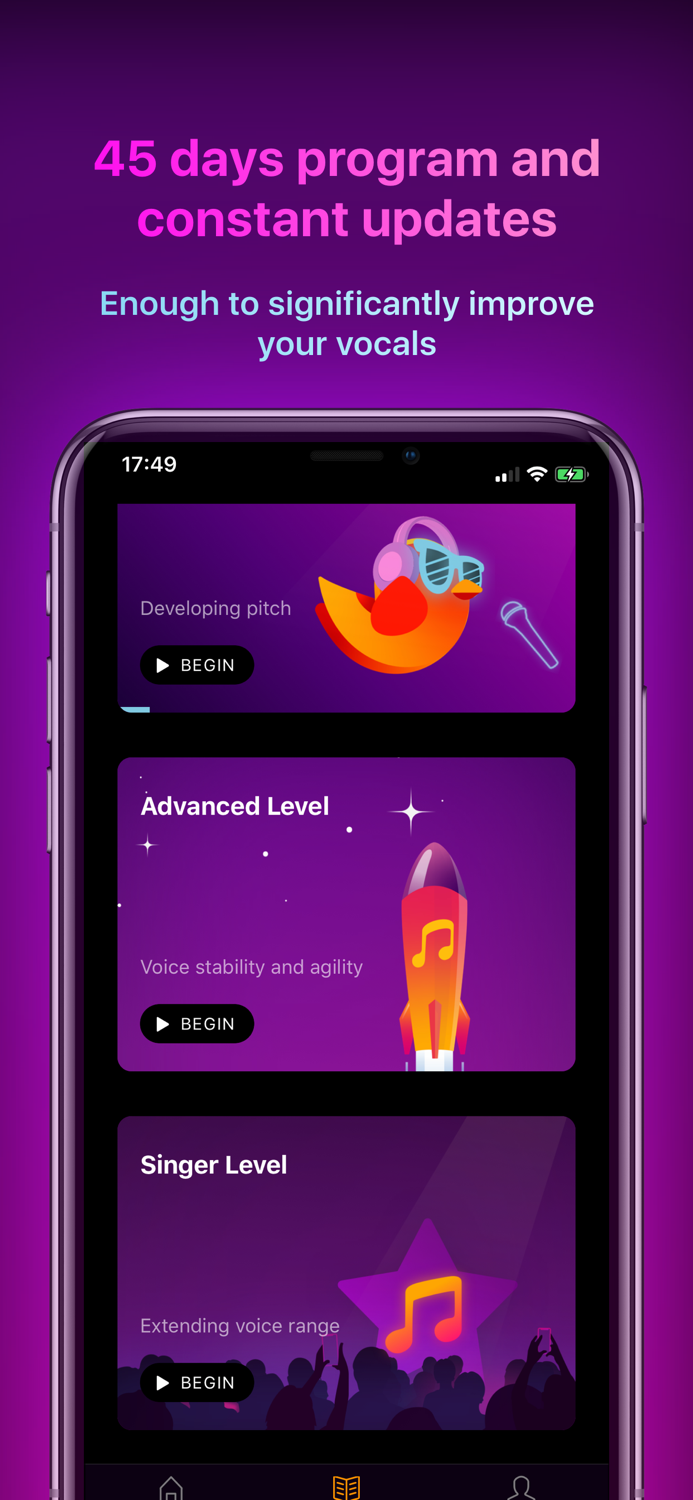 Vocal Workout Singing lessons