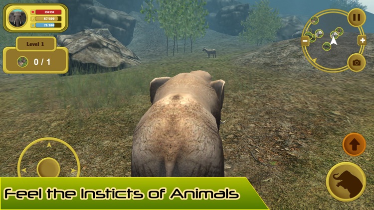 Wild Elephant Simulator 3D screenshot-0