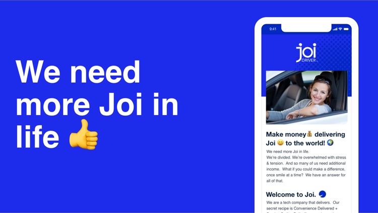 Joi Driver screenshot-1