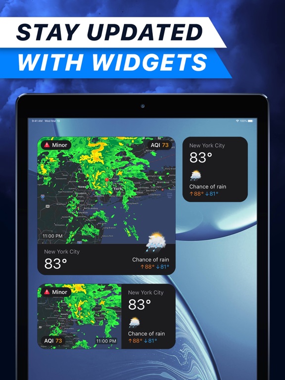 Weather Radar Pro°のおすすめ画像2